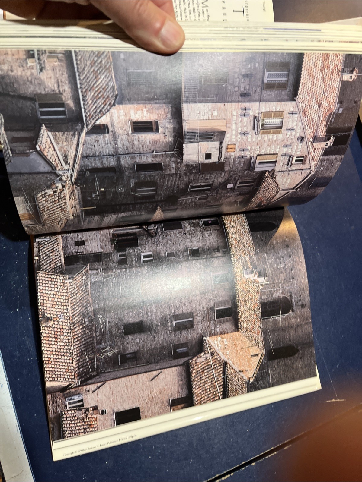 Discovering The Hill Towns of Italy -Paul Duncan 1990 HCDJ 1st Ed w. Color Pics