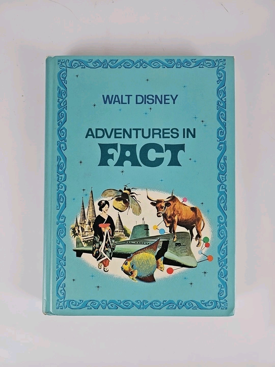 Walt Disney Parade 4 Book w/Slipcase 1970 Fun Fantasy Fact Fiction Golden Press