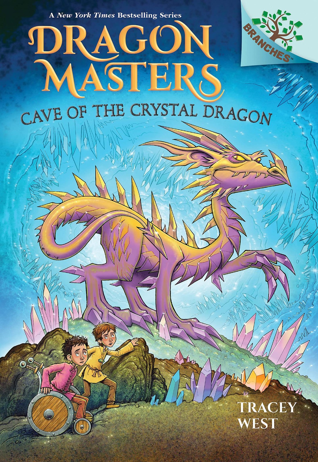 Cave of the Crystal Dragon: A Branches Book (Dragon Masters #26) (26)
