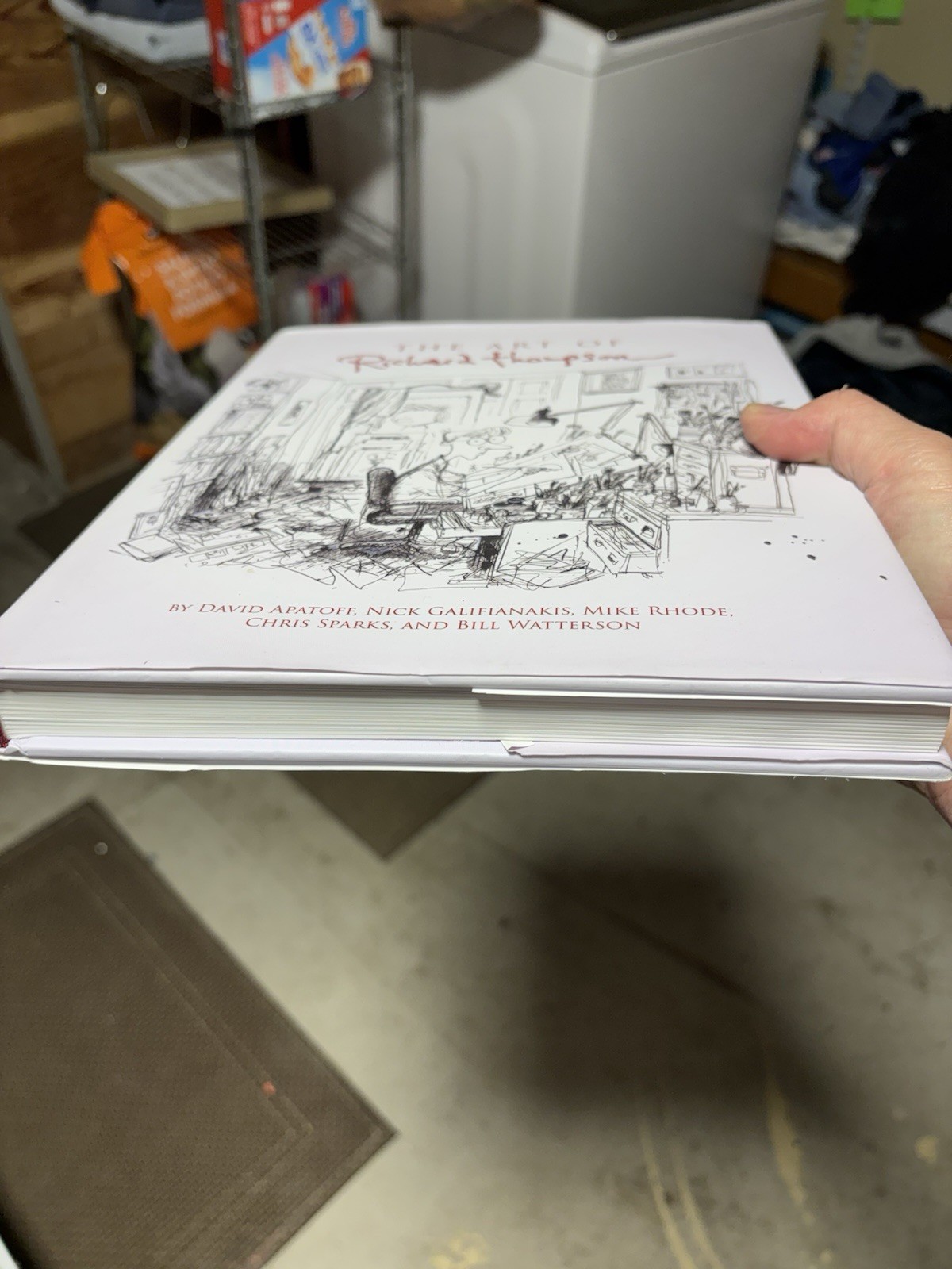 THE ART OF RICHARD THOMPSON By Bill Watterson & Nick Galifianakis – Hardcover