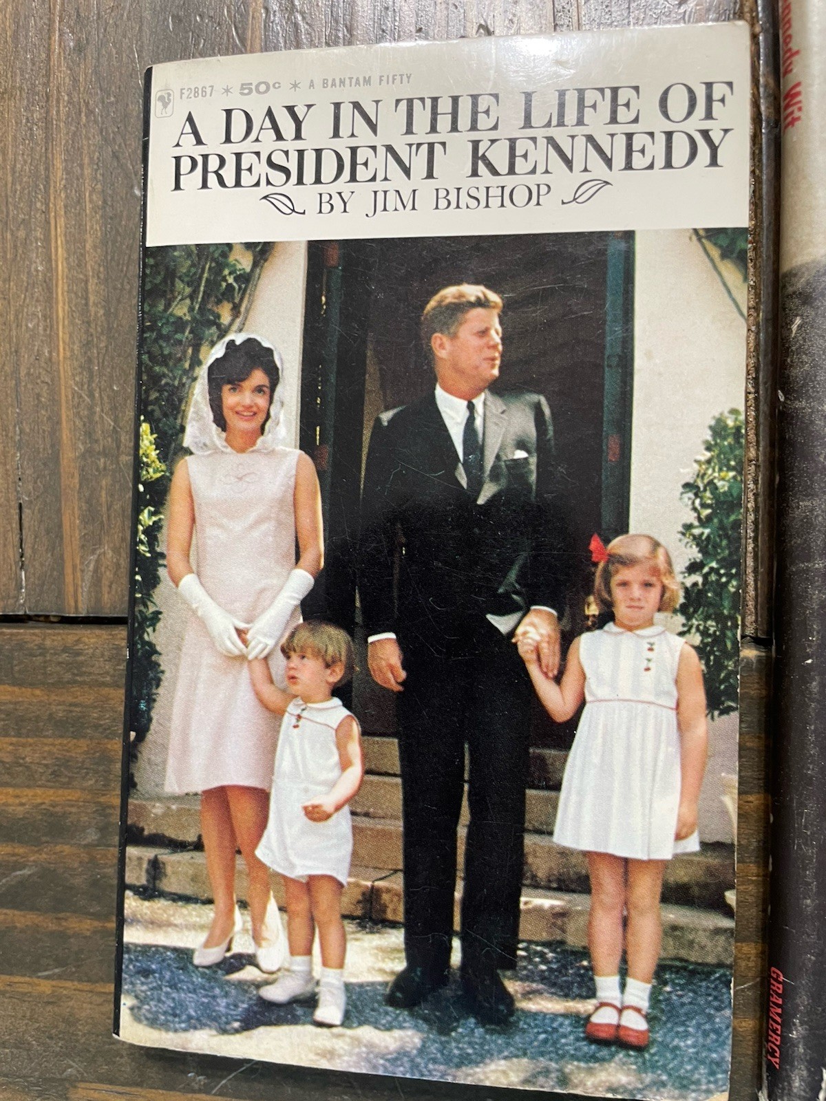 John F Kennedy 4 Book Lot Day In The Life, White House Nannie, Kennedy Wit, Bio