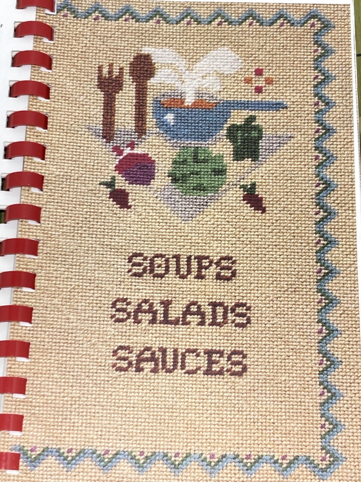 Vintage Cook Book Our Best Home Cooking Tishomingo United Methodist Women