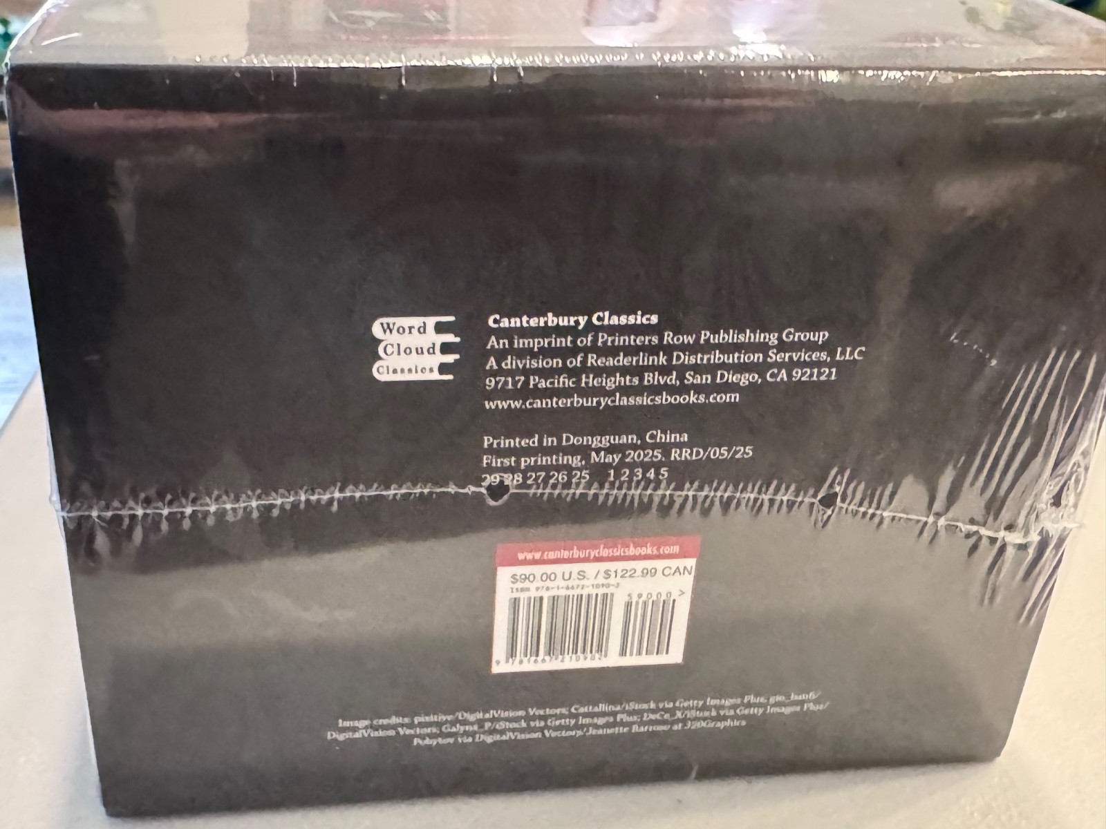 Word Cloud Classics Horror Collection – 5-Book Box Set – NEW & Sealed