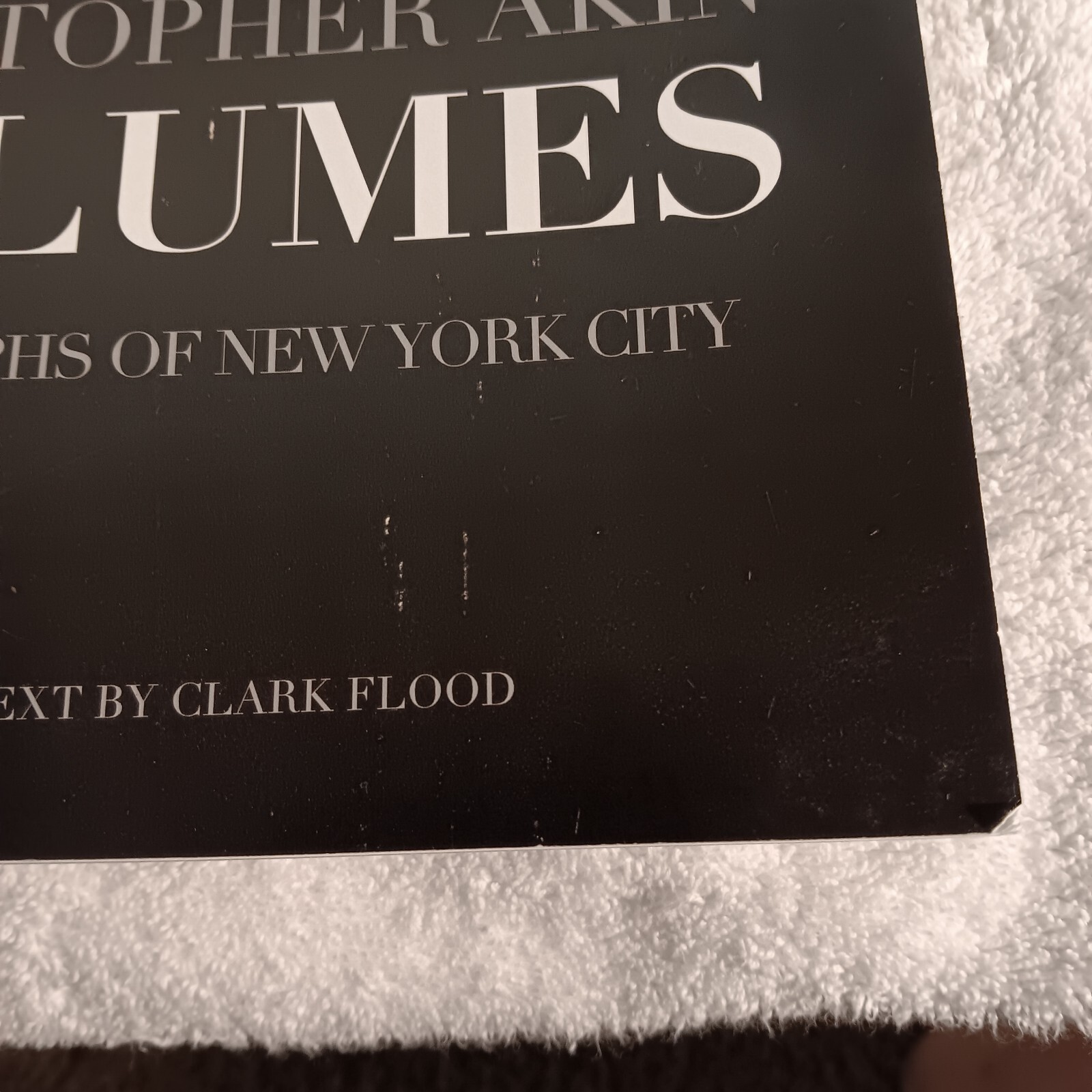 Volumes • Christopher Akin (2018 Softcover) NYC Photography