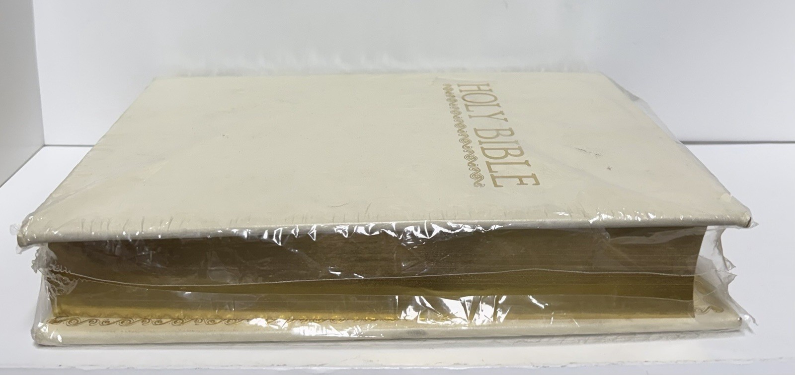 Holy Bible King James Version Special Blue Ribbon Edition Family Hertel 1988