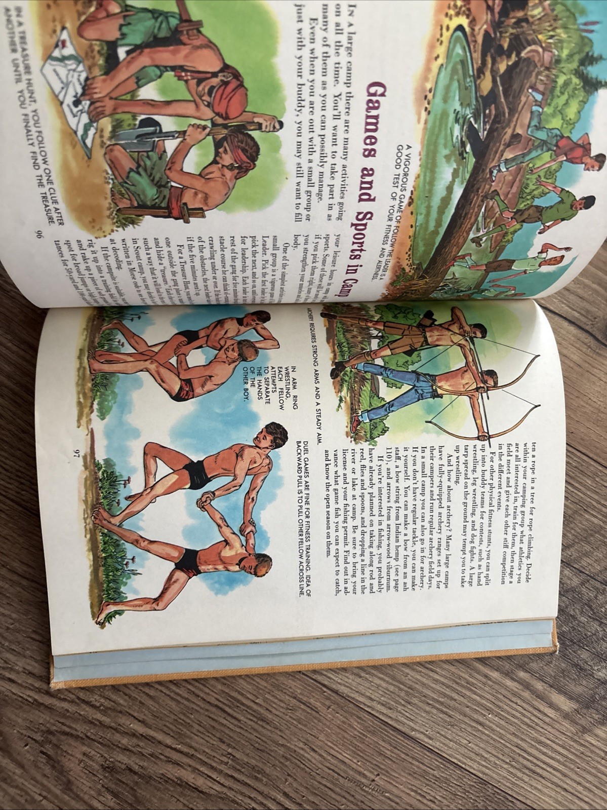 1959 Ex Library The Golden Press Camping and Camp Crafts Gordon Lynn Barth