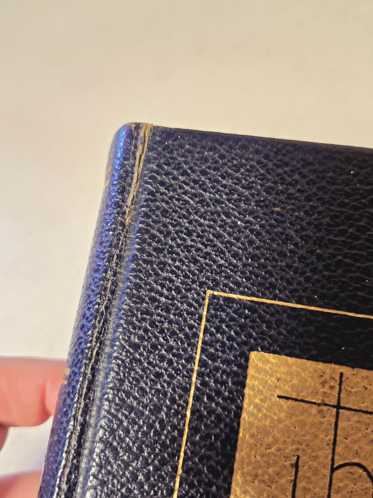 THE LIFE OF CHRIST by The Catholic Press, 1954 Blue/Gold Hardcover