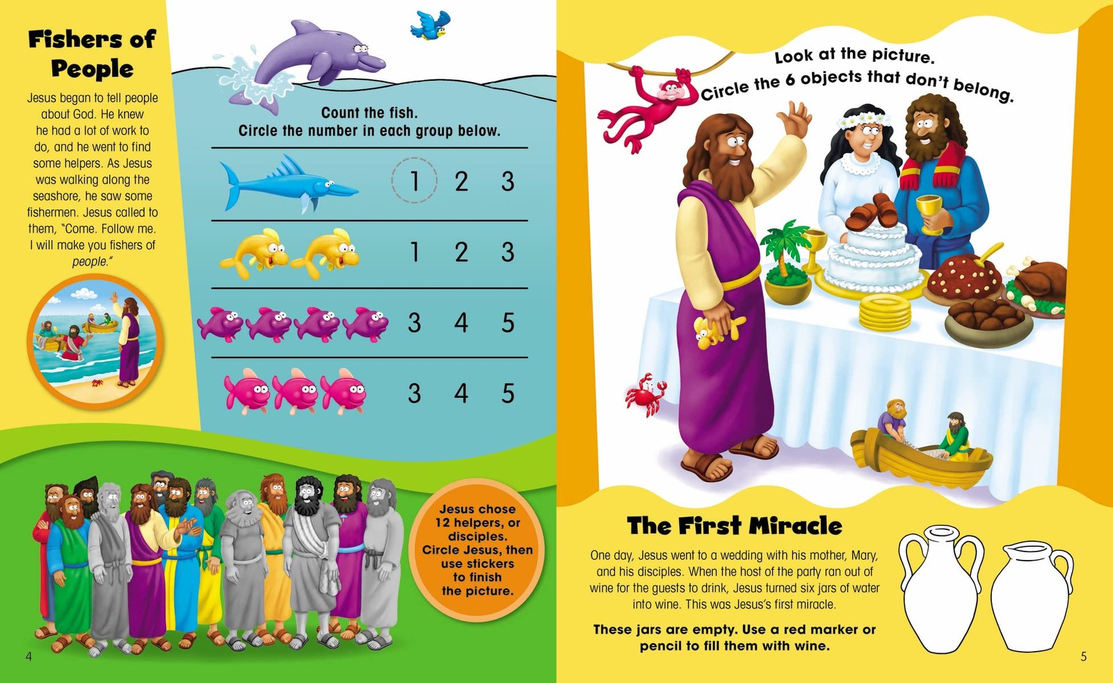 The Beginner’s Bible All About Jesus Sticker and Activity Book