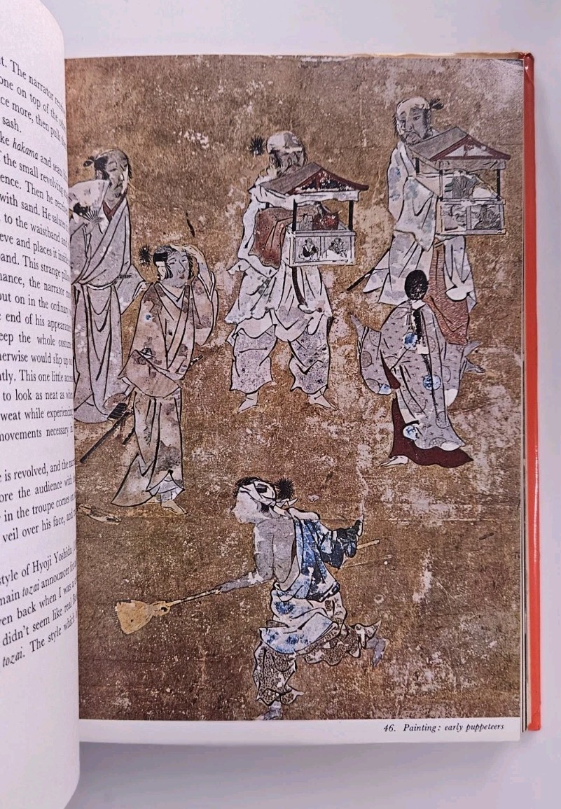BUNRAKU The Puppet Theater Tsuruo Ando (Performing Arts of Japan) 1st Ed HCDJ