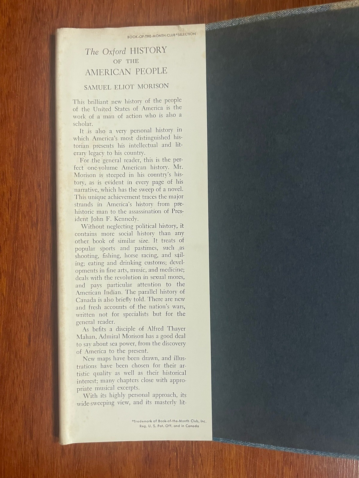 The Oxford History of The American People Samuel Eliot Morison