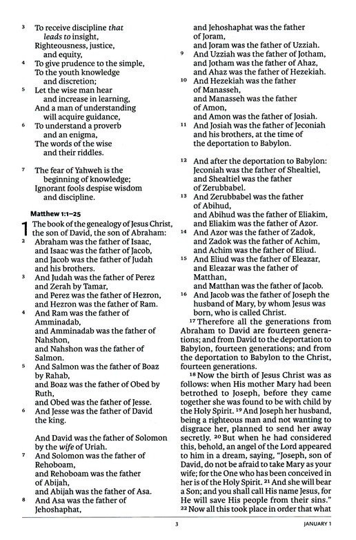 Legacy Standard Bible Daily Reading Bible Faux Leather Cedar ISBN 1636644171