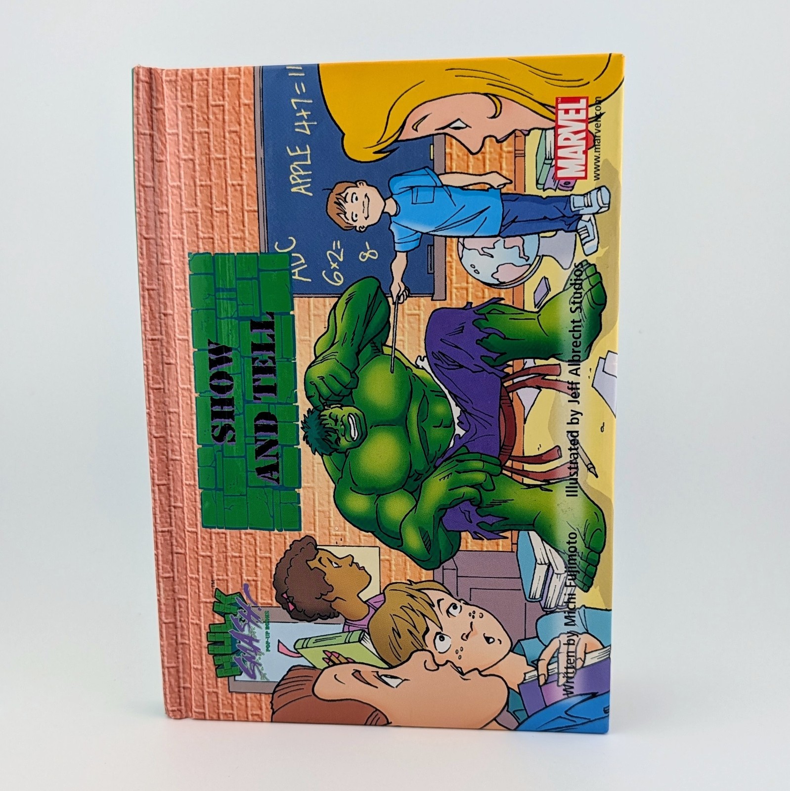 Hulk Smash Show And Tell Pop-up Books 2002 Marvel Paradise Press Kids Book