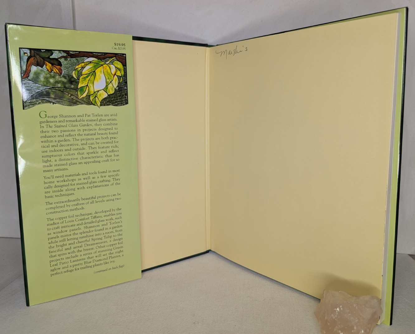 Stained Glass Garden: Projects and Patterns by Pat Torlen and George Shannon VG