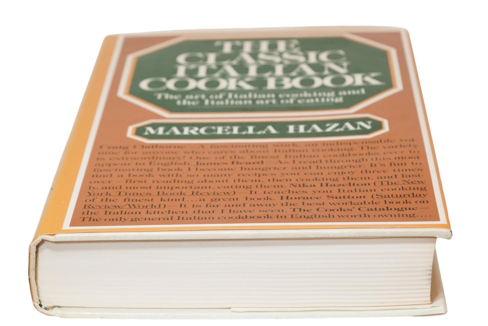 Hazan, Marcella THE CLASSIC ITALIAN COOK BOOK 1976 1st Knopf Edition