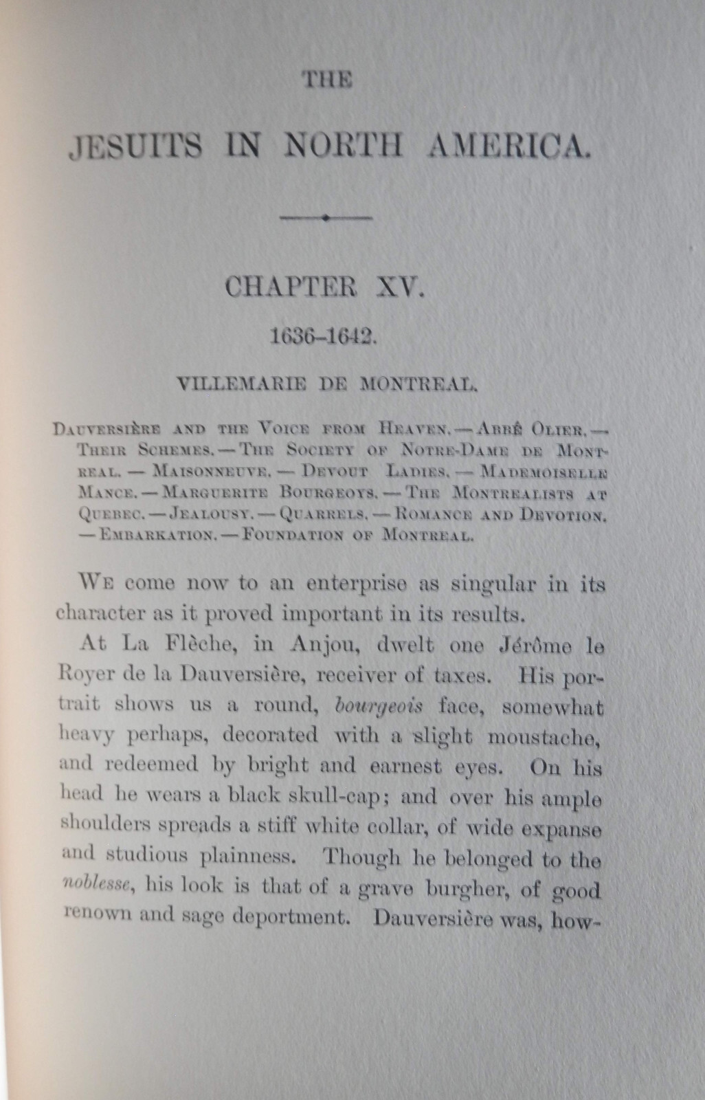 JESUITS IN NORTH AMERICA IN SEVENTEENTH CEo , Vol Twi by Francis Parkman 1899 HC