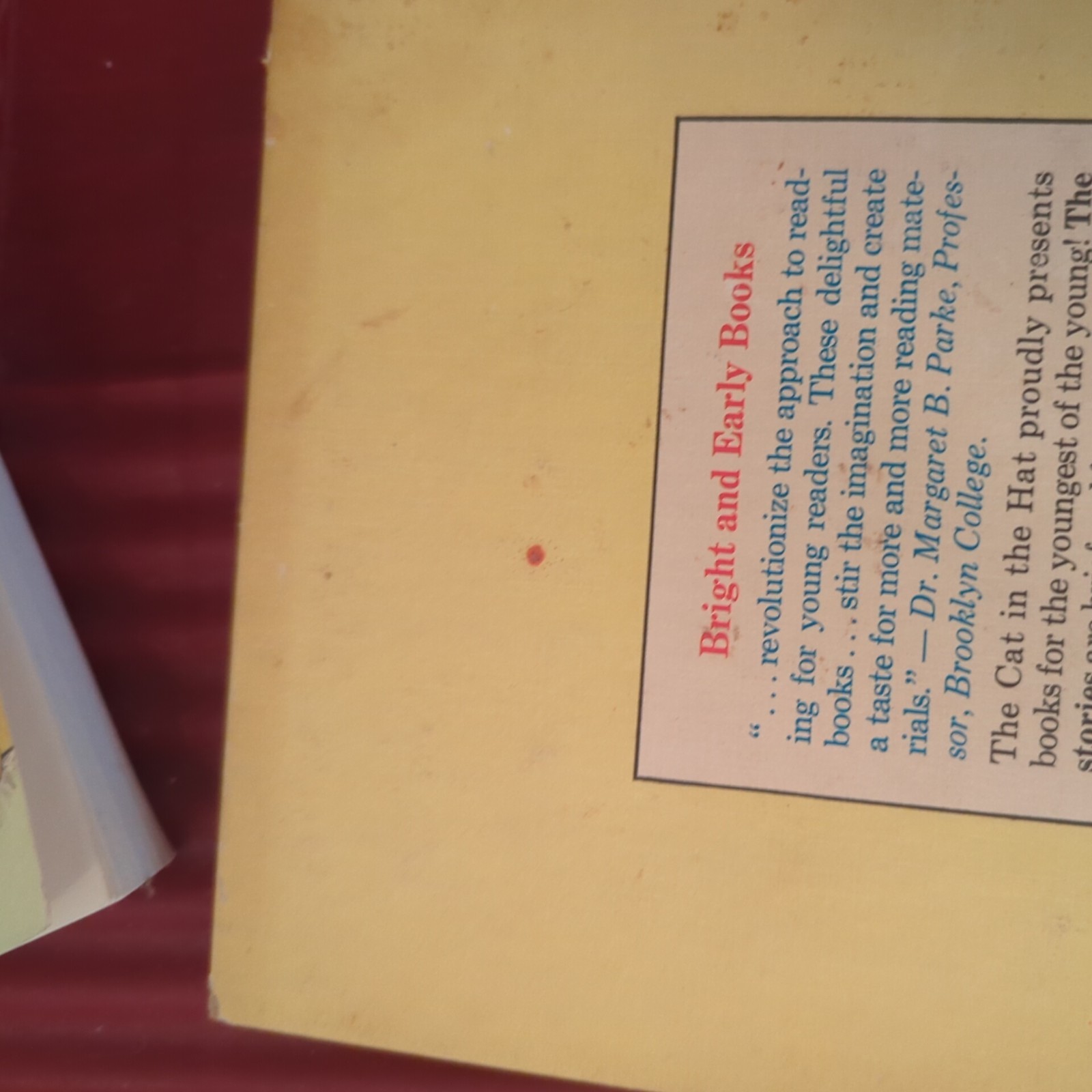 1974 Stated 1st./1st. Edition DR.SUESS THERES A WOCKET IN MY POCKET!