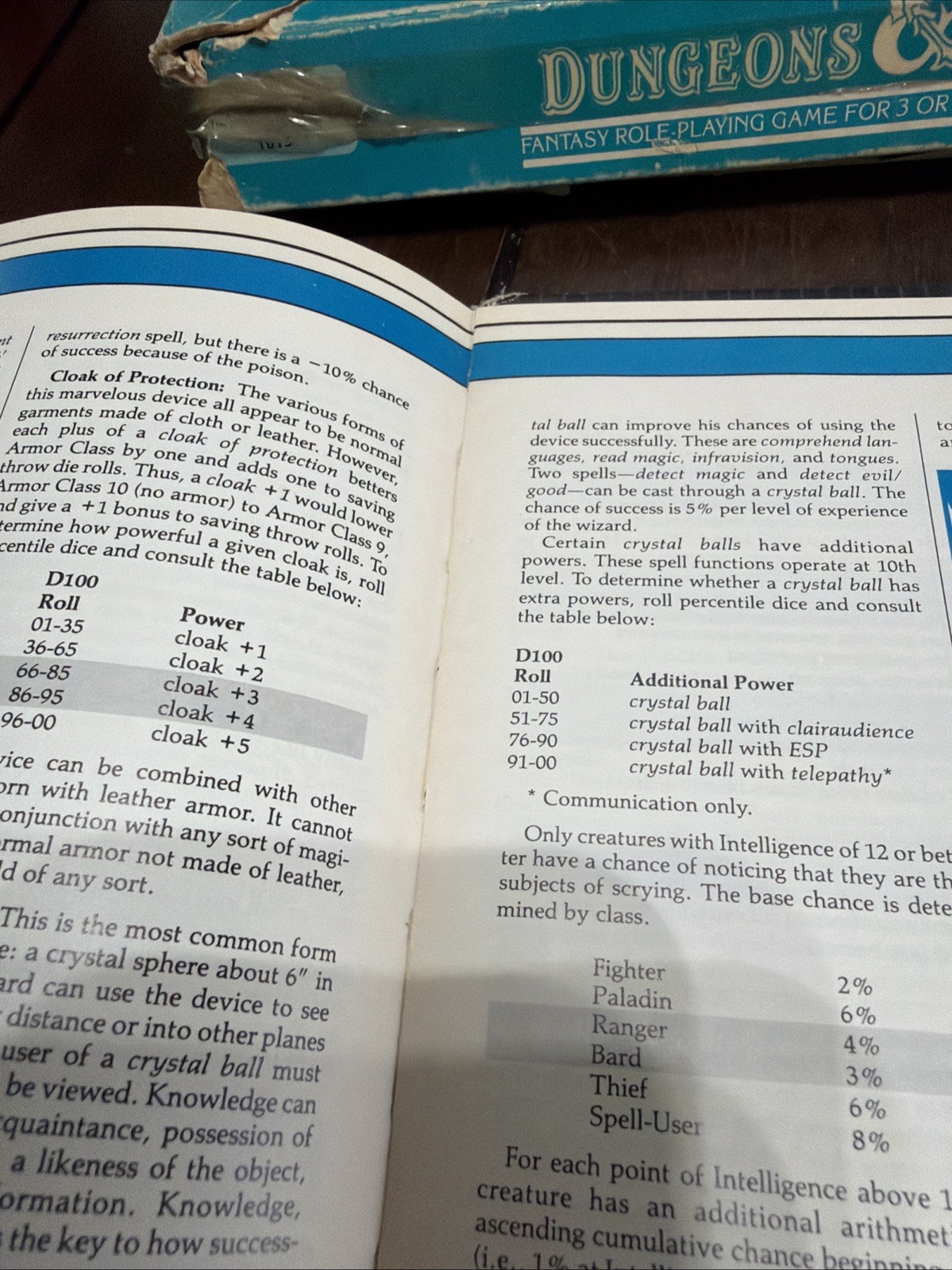 Advanced Dungeons & Dragons Dungeon Master’s Guide 2nd Edition Hardcover