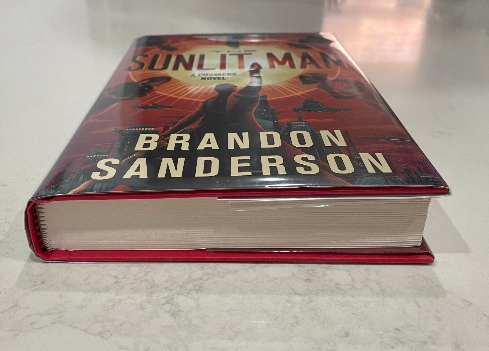 The Sunlit Man A Cosmere Novel Signed Brandon Sanderson First 1st Print Unread