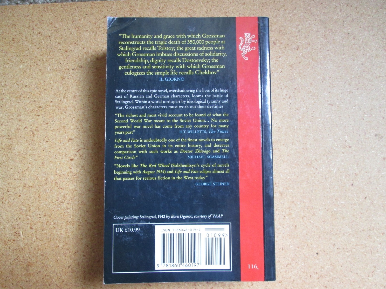 Vasily Grossman paperback Life and Fate