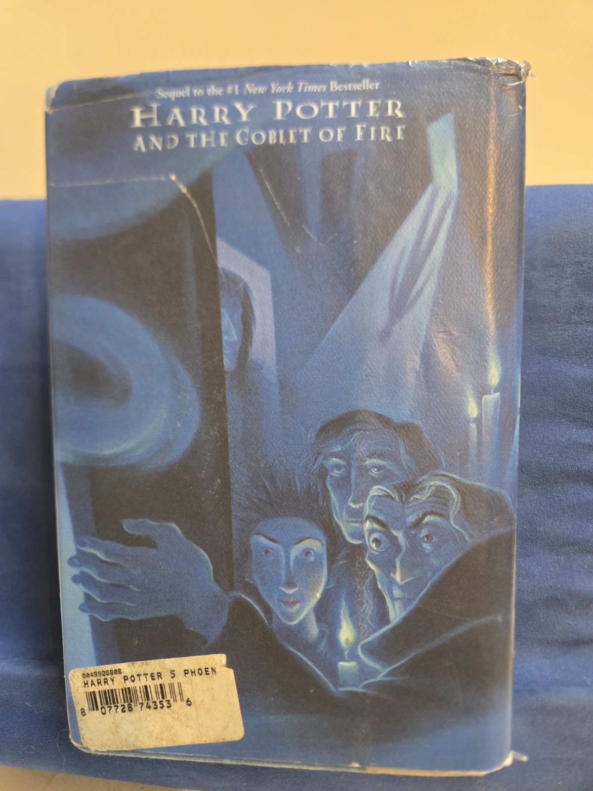 Harry Potter Hardcover Book Lot- Missing Book 4 -J. K. Rowling Scholastic Press