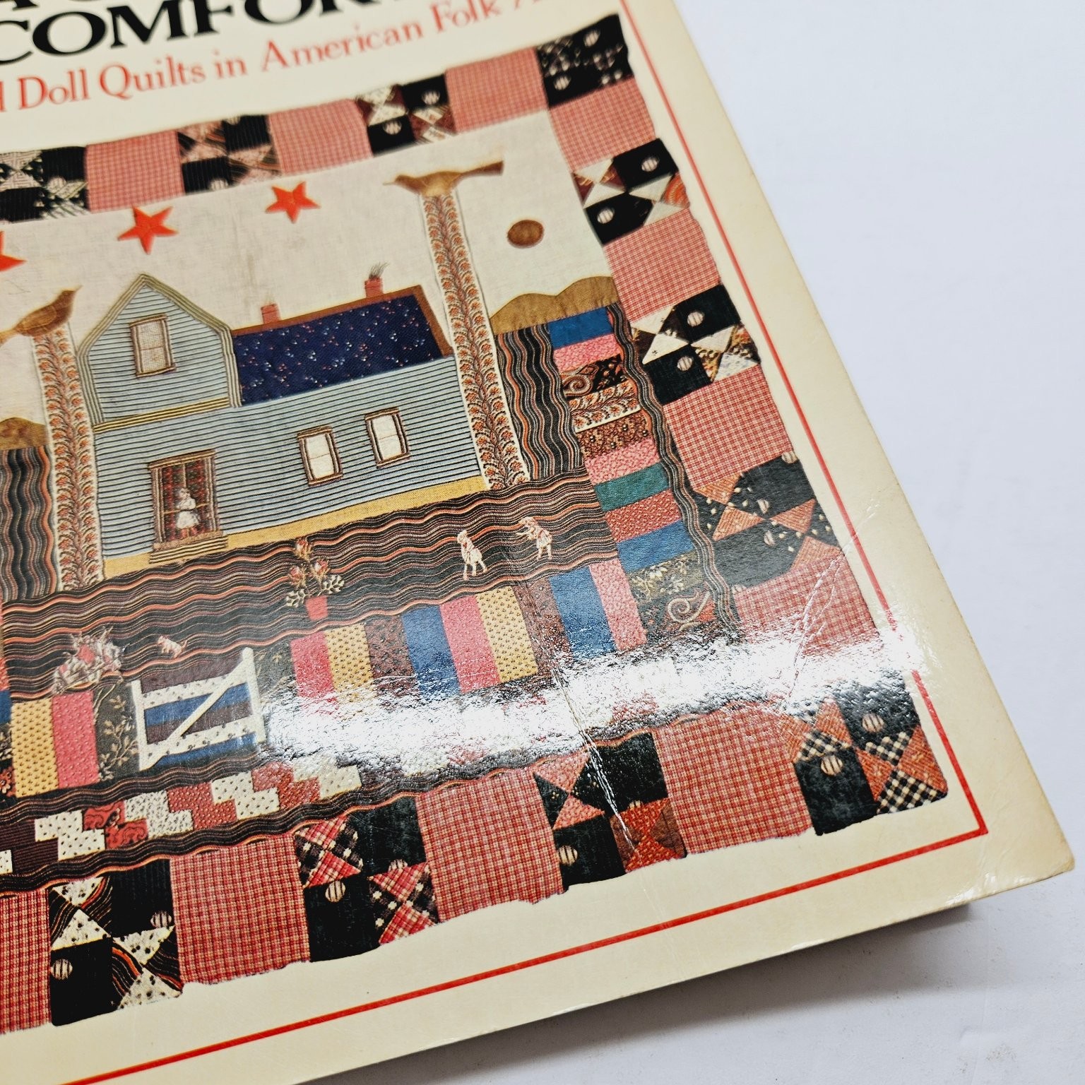 A Child’s Comfort Bruce Johnson 1977 First Ed Baby Doll Quilts American Folk Art