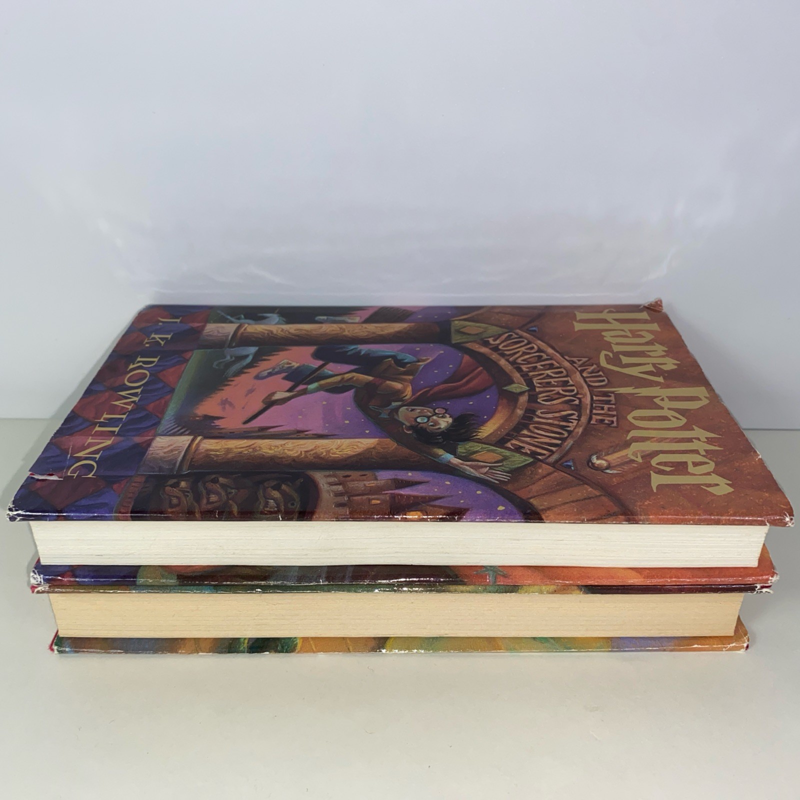 Harry Potter Hardcover Book Lot Scholastic Arthur A Levine Books 1 & 2
