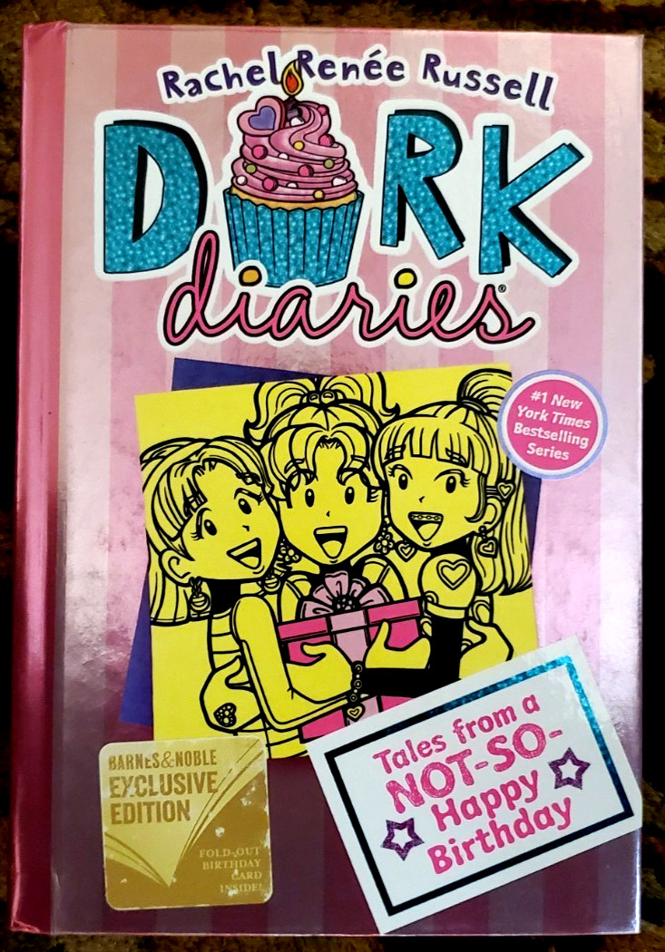 Lot of 8 Rachel Renee Russell Books- Dork Diaries(6) & Max Crumbly(2)