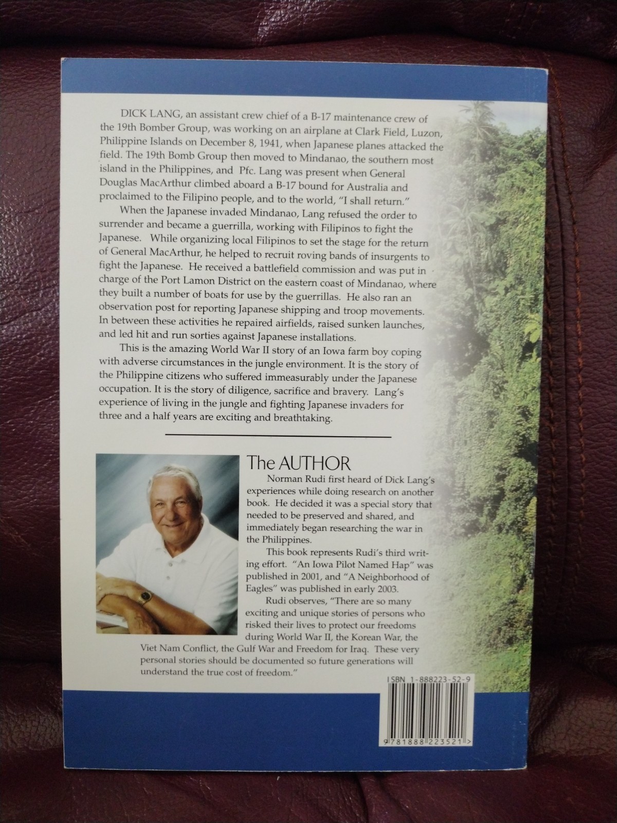 Lang : The WWII Story of an American Guerrilla on Mindanao, Philippine N. Rudi