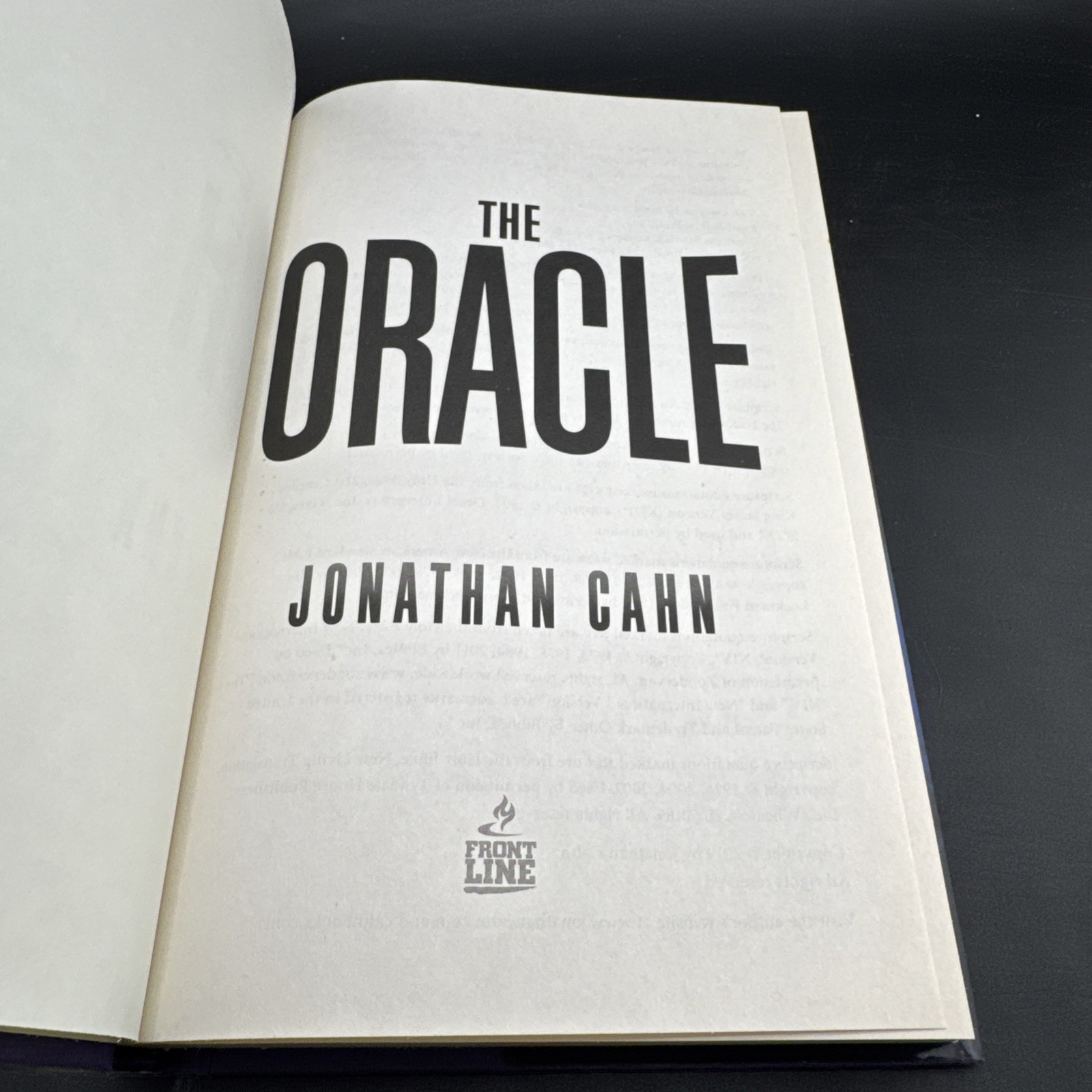 The Oracle: The Jubilean Mysteries Unveiled – Hardcover – VERY GOOD