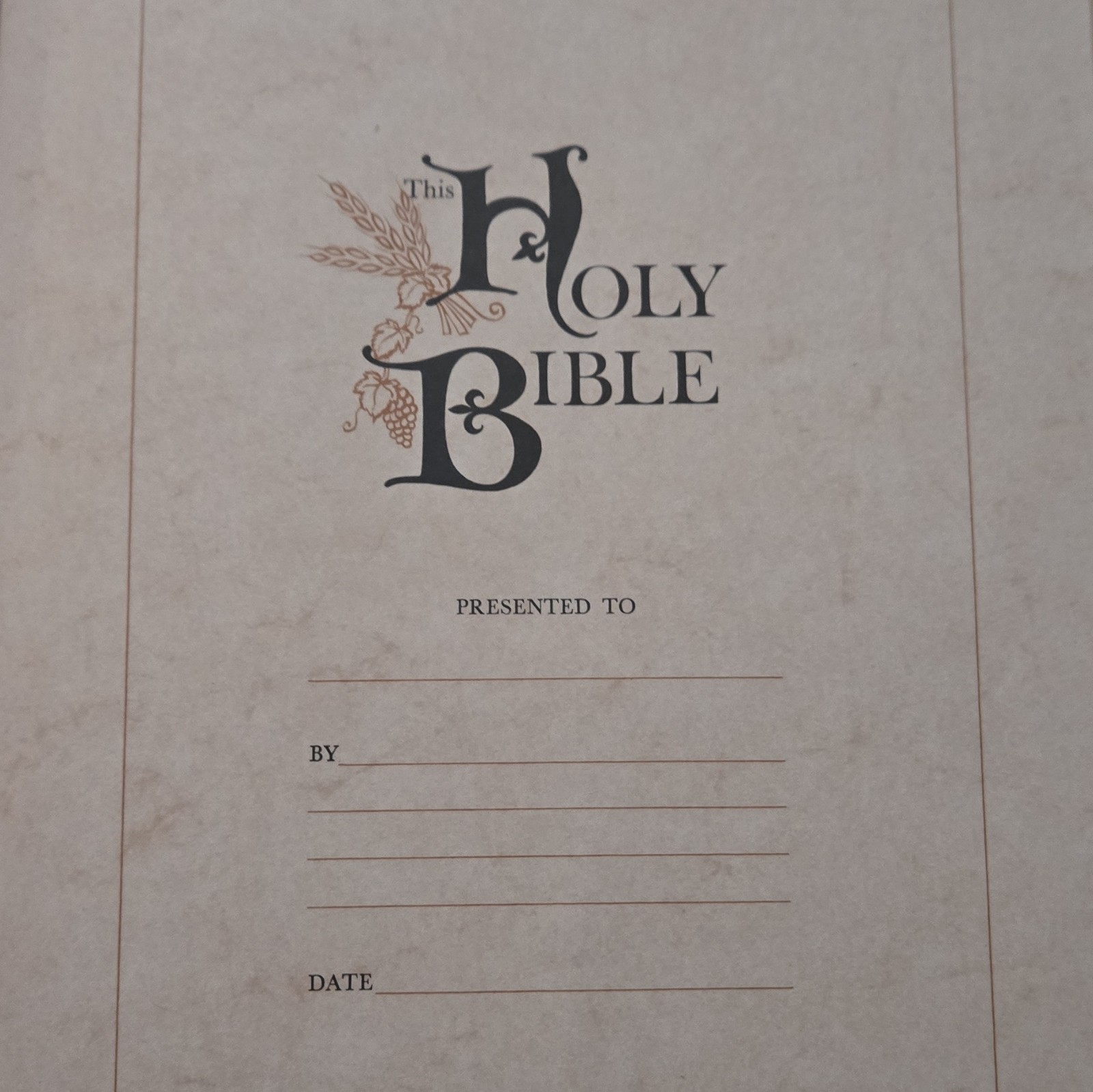 Thomas Nelson Holy Bible KJV Family Reference Edition Hardcover Red Letter