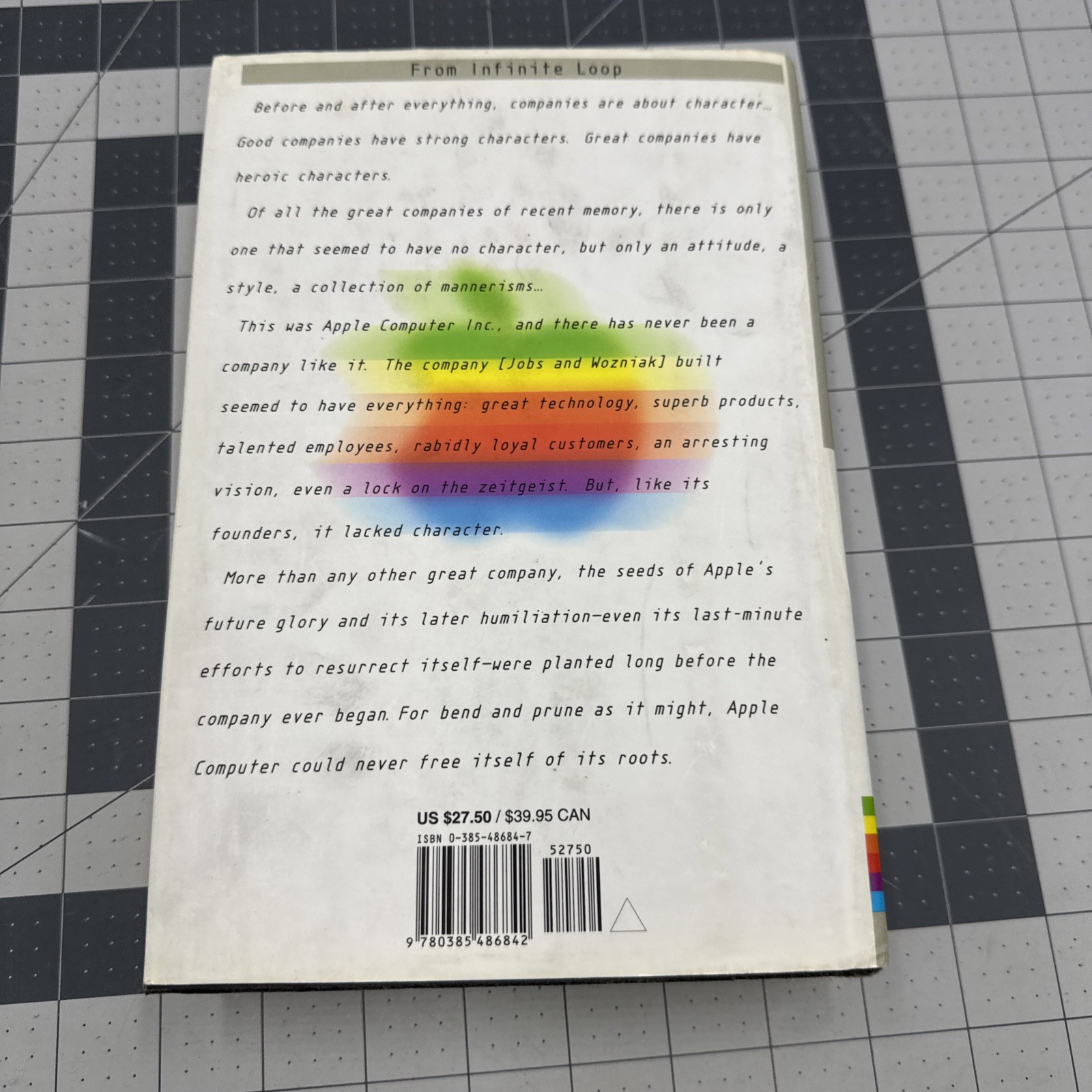 Infinite Loop Michael S. Malone 1999 First Edition Apple History Currency