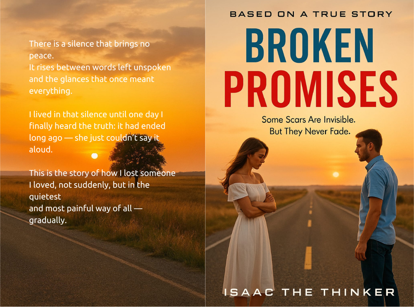 Broken Promises by Isaac The Thinker Paperback, Based on True Story 92 pages 6×9