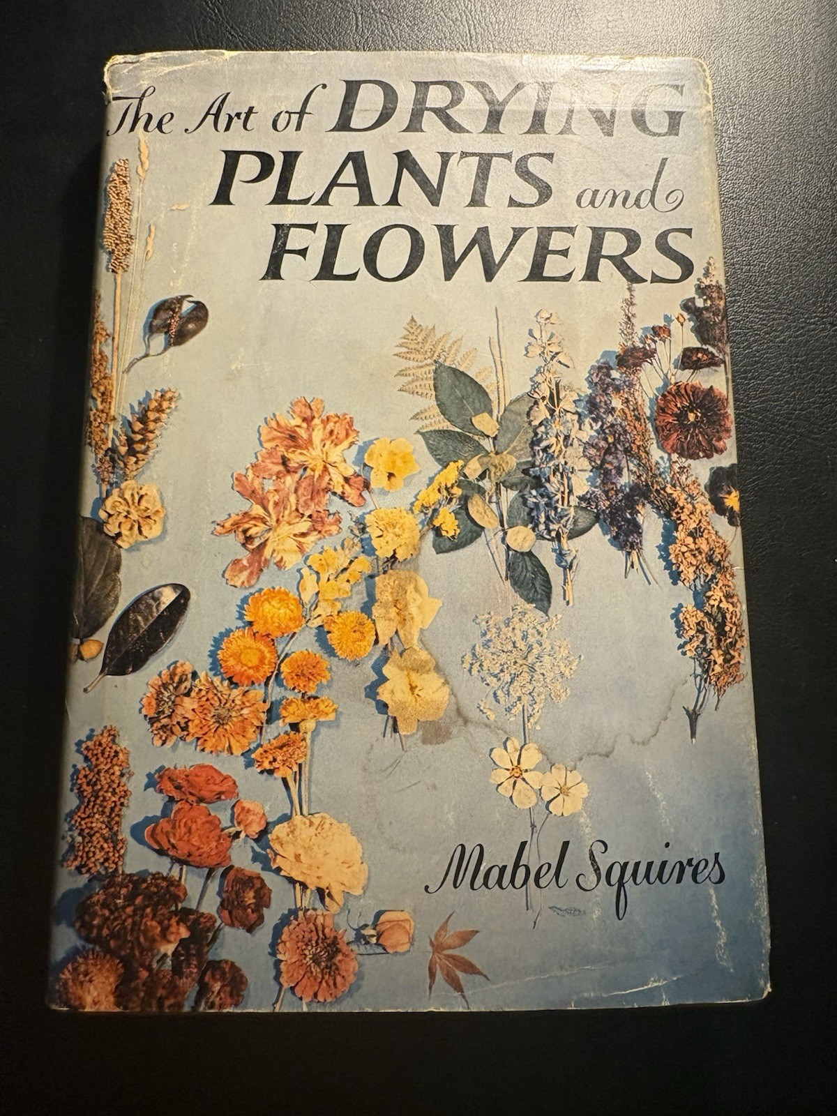 Art of Drying Plants and Flowers – Mabel Squires – Bonanza Books HC w/DJ 1958
