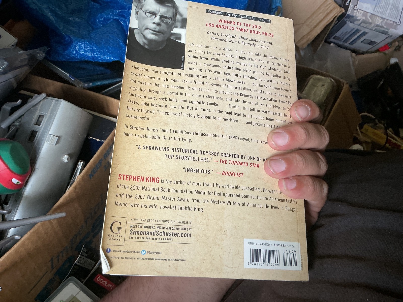 11/22/63: JFK Slain in Dallas LBJ Takes Oath by Stephen King Paperback