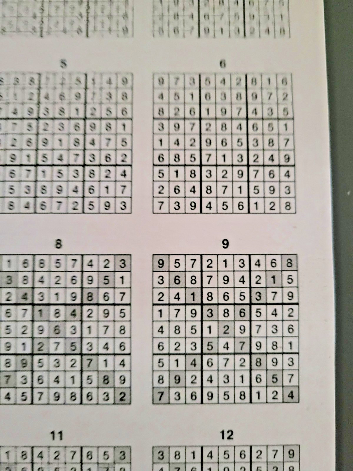 Lot of 3 SUDOKU Puzzle Books by Dell -Top Choice-Totally-Original – 450+ Puzzles