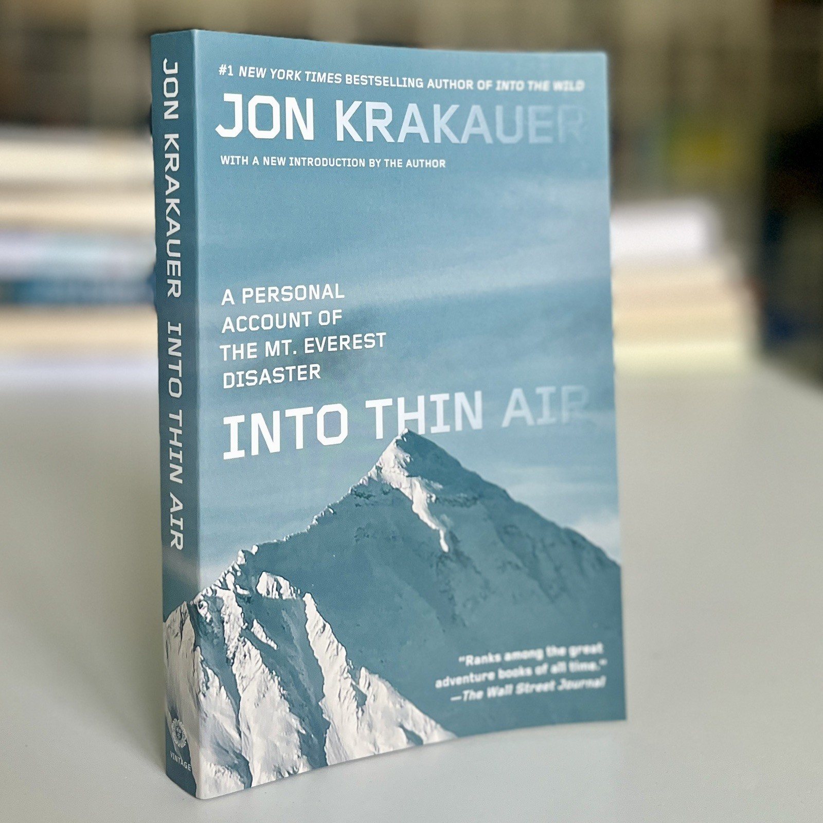 Signed 2026 Edition/30th Anniversary of Into Thin Air by Jon Krakauer