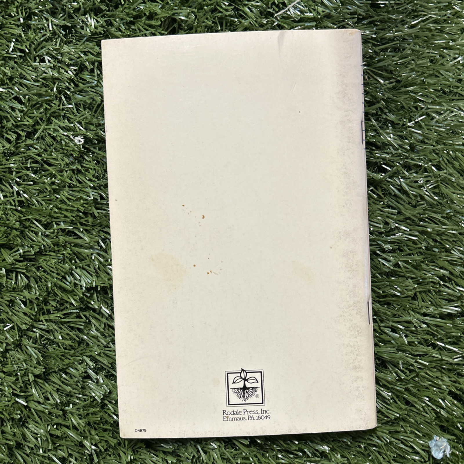 Organic Gardening’s Best Vegetables Guide Rodale Press 1984 Boooklet 86 pages B