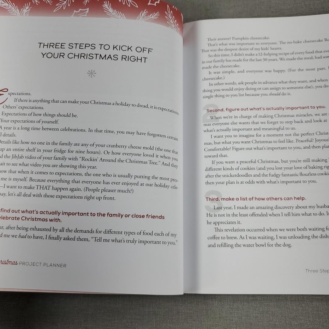 The Christmas Project Planner Super Simple Steps to Organize the Holidays