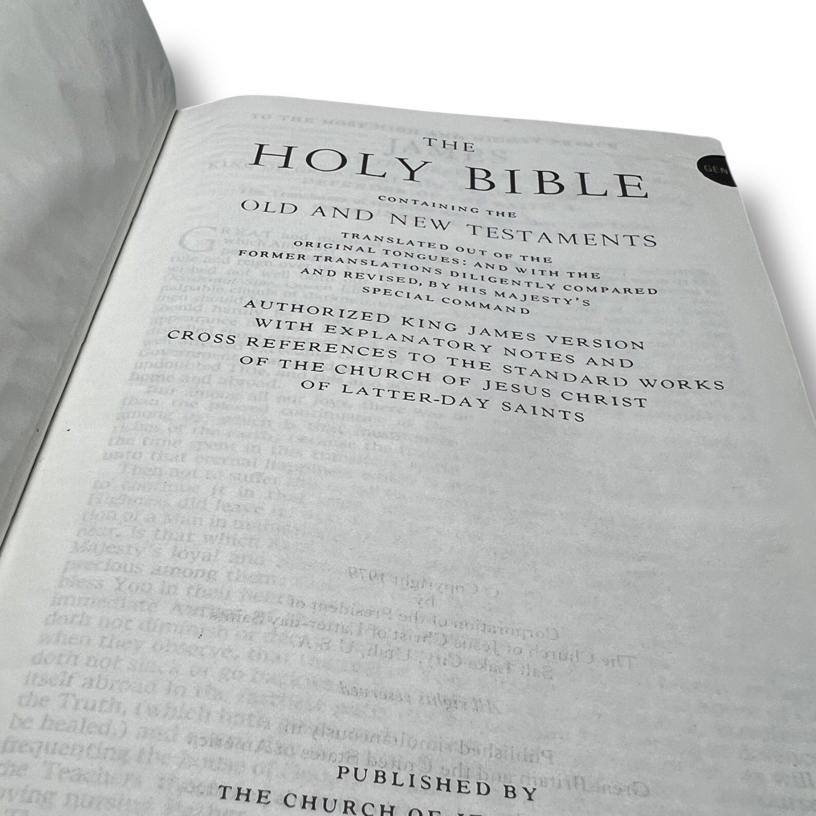 LDS Quad Scriptures Book Of Mormon Bible Blue 9.25″x6″x4″ Doctrine & Covenants