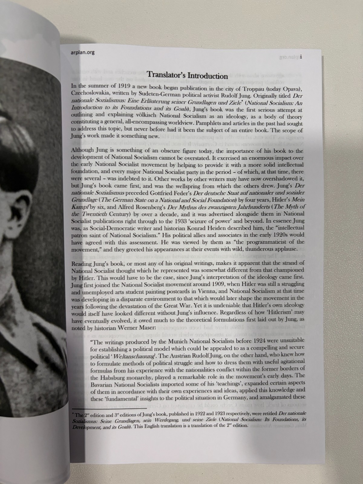 National Socialism by Rudolf Jung PB