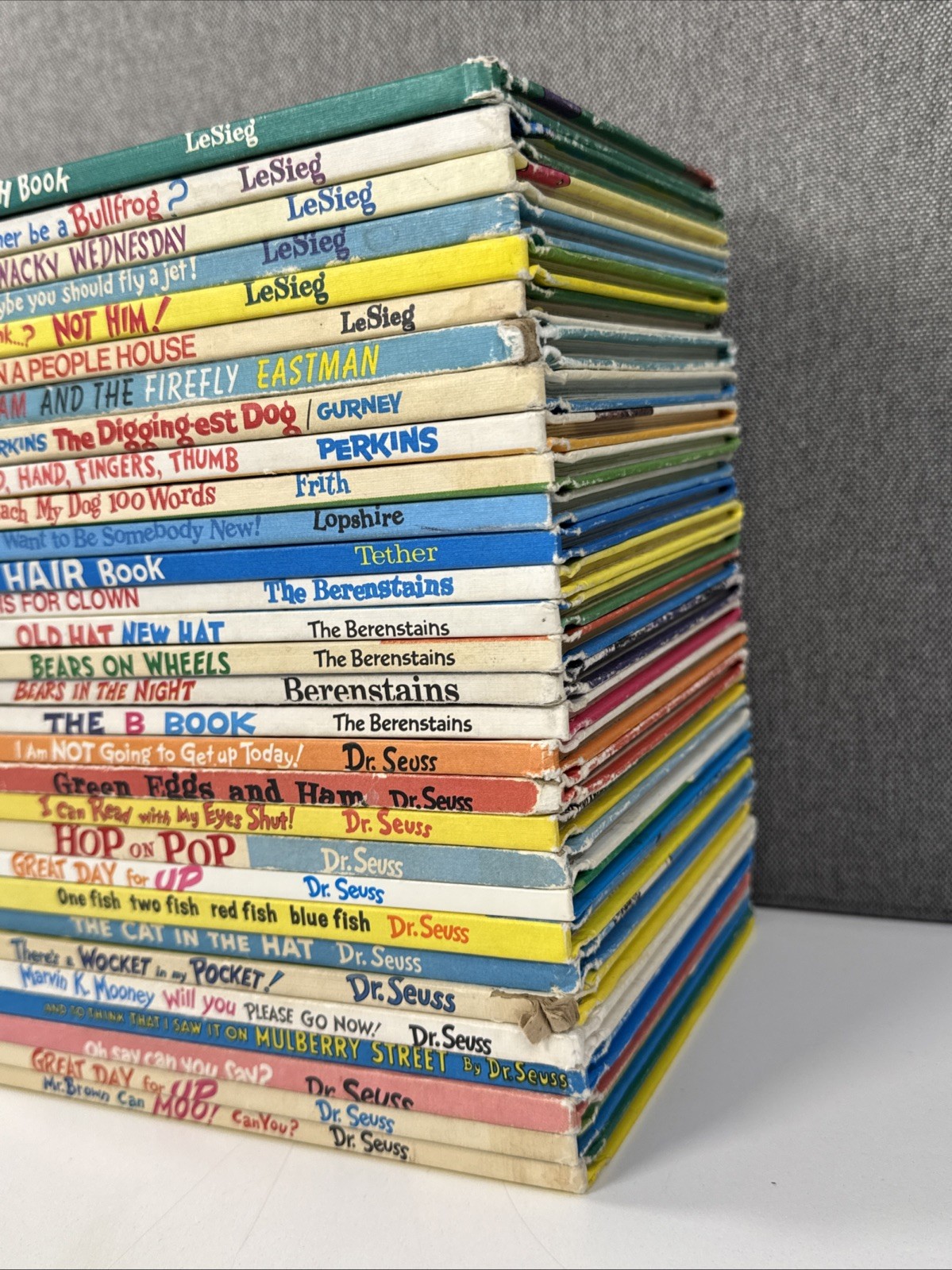 Vintage Lot Of 30. Dr. Seuss & Others Beginner Bright and Early Books