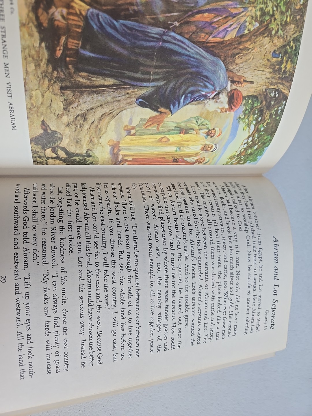 1955 Egermeier’s Bible Story Book Revised Standard Ed. Warner Press