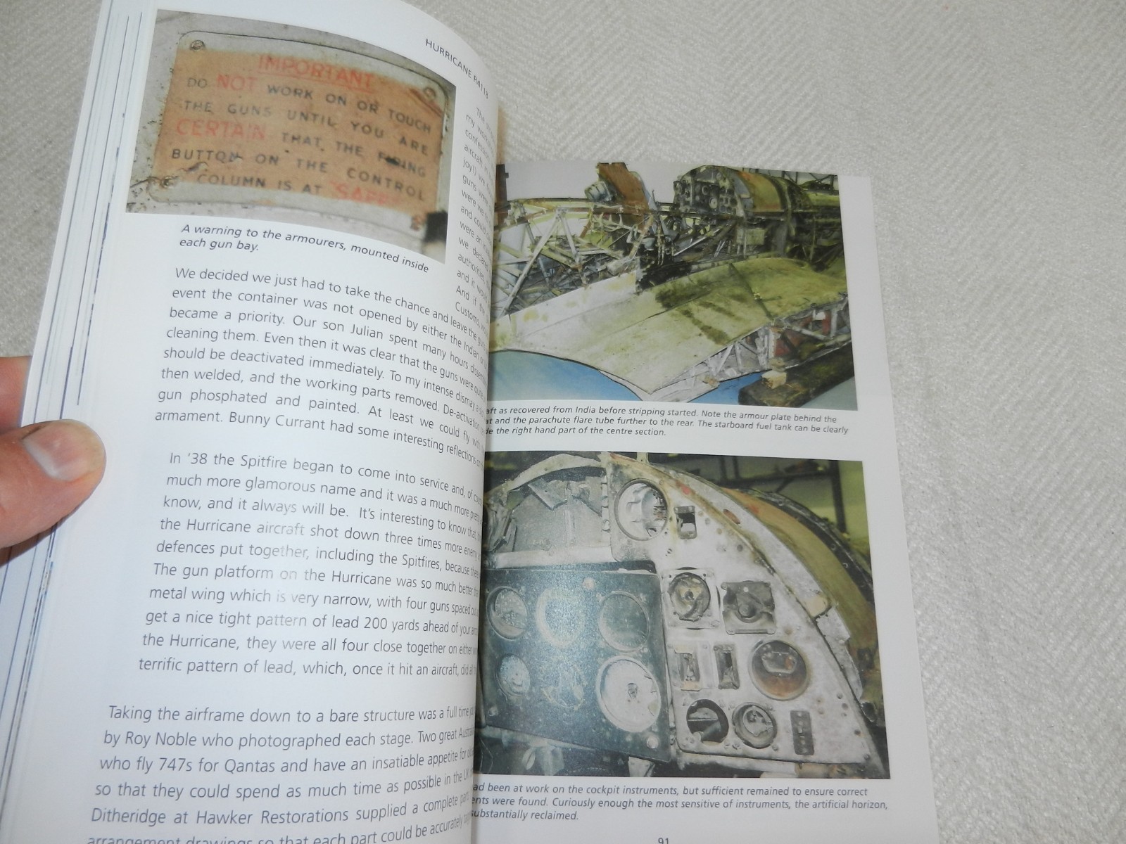WW II Battle of Britain Surviving Hurricane a/c restored “HURRICANE R4118”