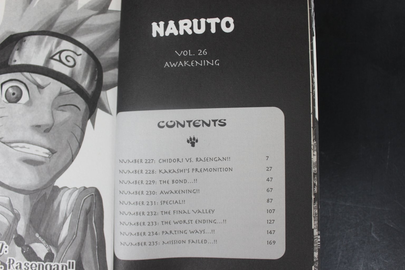 Naruto Vol 26 Masashi Kishimoto 2007 Shonen Jump Manga Adventure VIZ Media VG