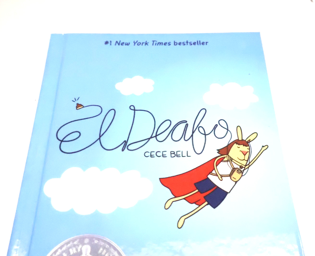 El Deafo by Cece Bell Hardcover Graphic Novel Newbery Honor Book NEW