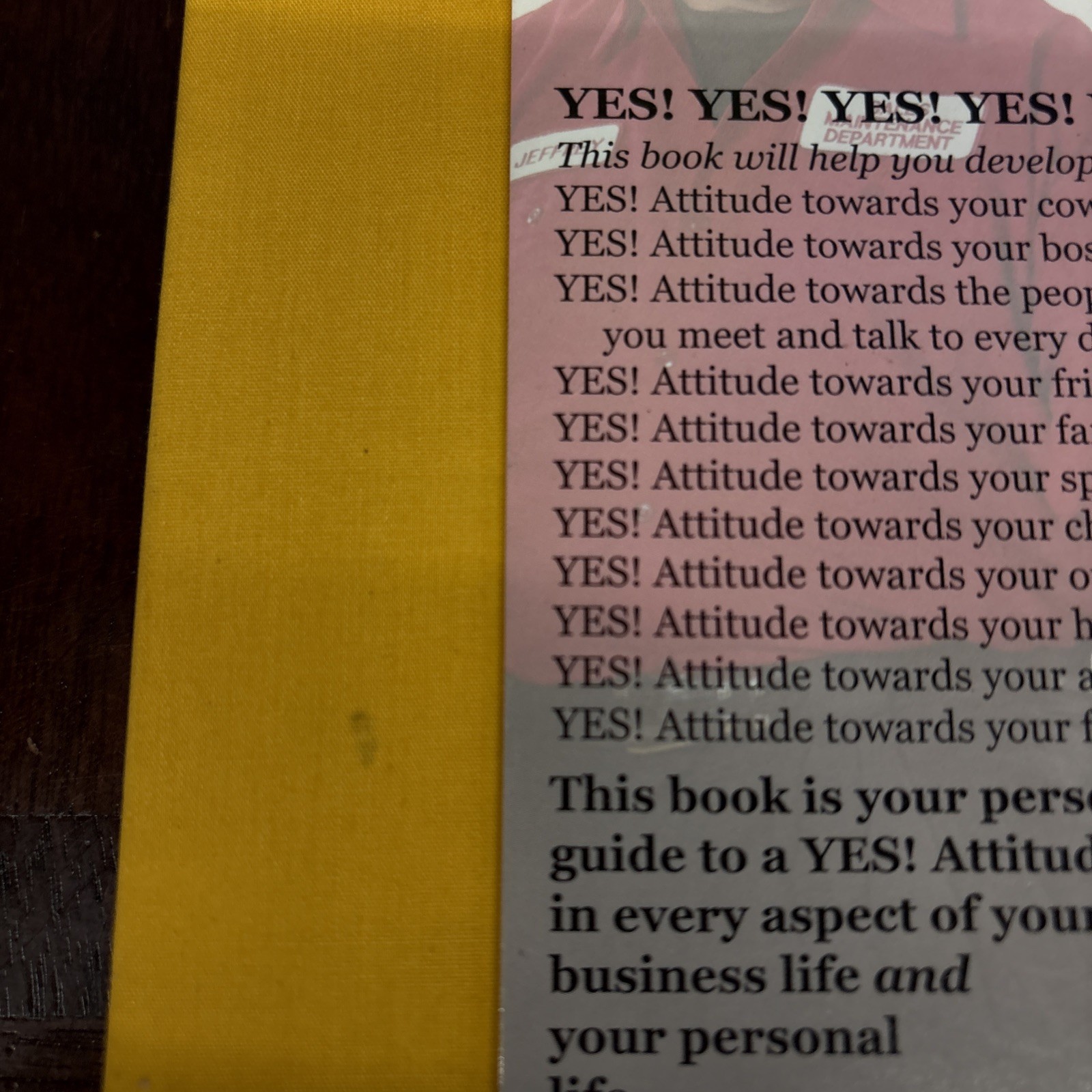 Little Gold Book of YES! Attitude : How to Find, Build and Keep a YES! Attitude
