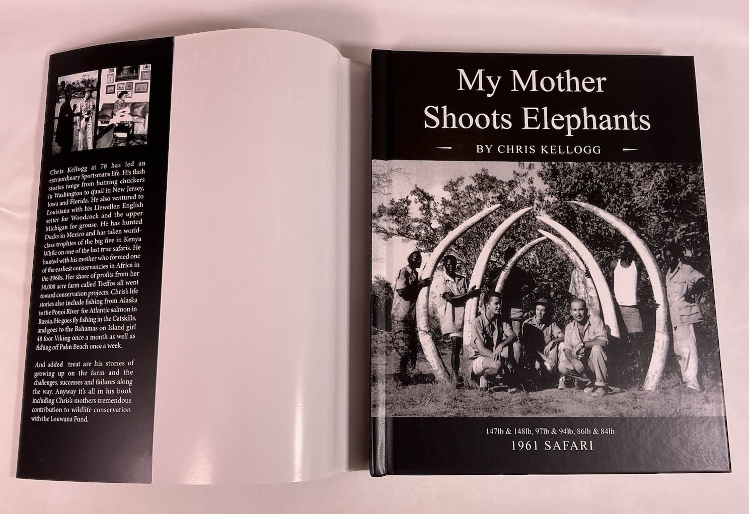 My Mother Shoots Elephants, Hardcover 2019, Chris Kellogg LE #137 of 150 Copies