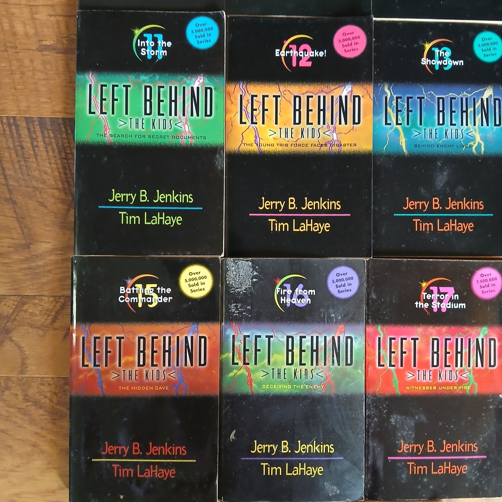Lot of 17 Left Behind The Kids Books Jenkins LaHaye 2-4, 6-18, 20 Vintage