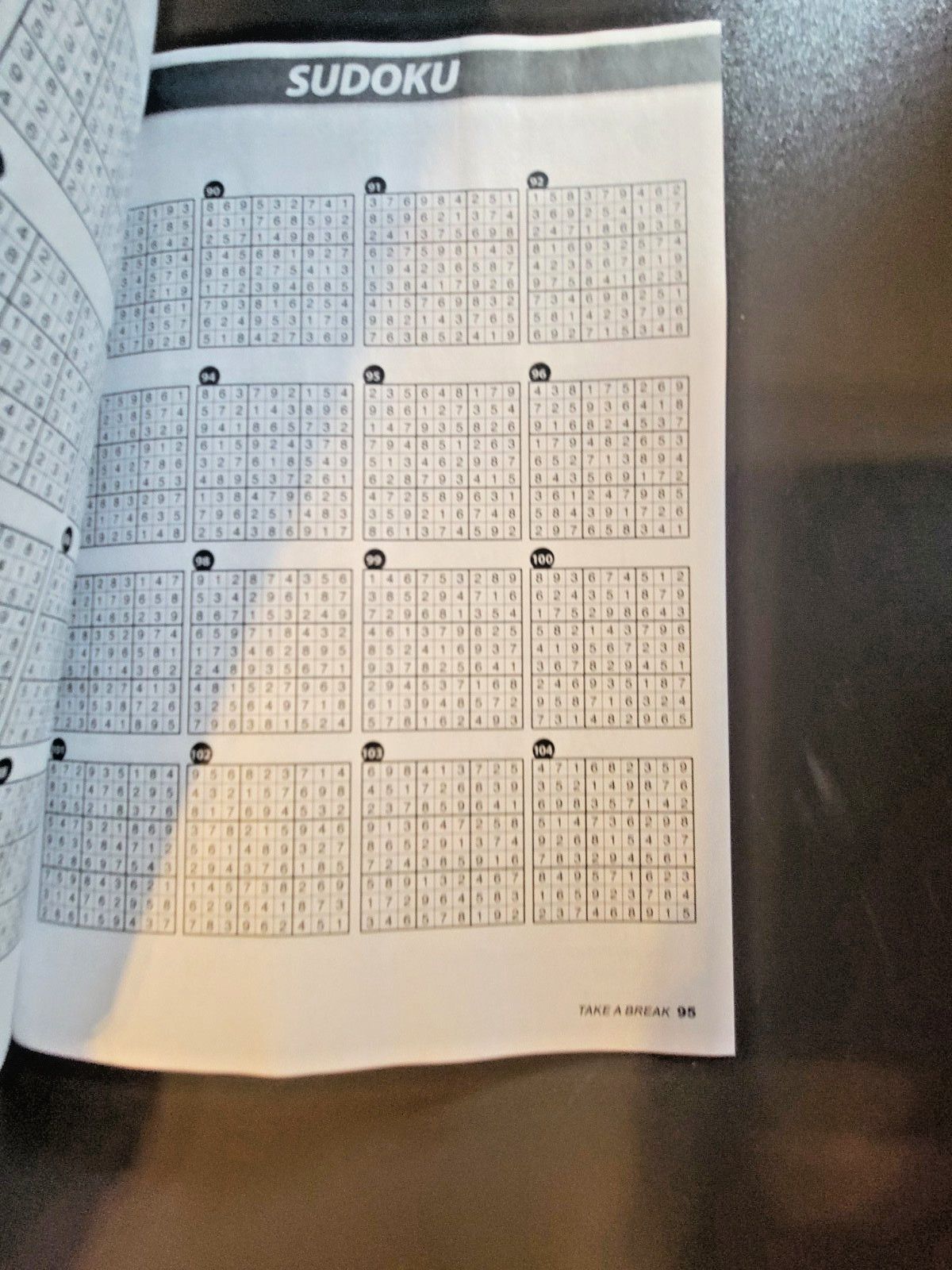 Variety Puzzles by Take-A-Break – Adult Activity Book – 100+ Large Print Puzzles