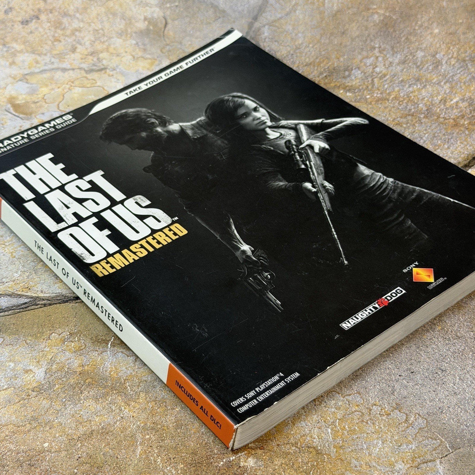 Last Of Us Remastered Brady Games Signature Series Guide PS4 Naughty Dog
